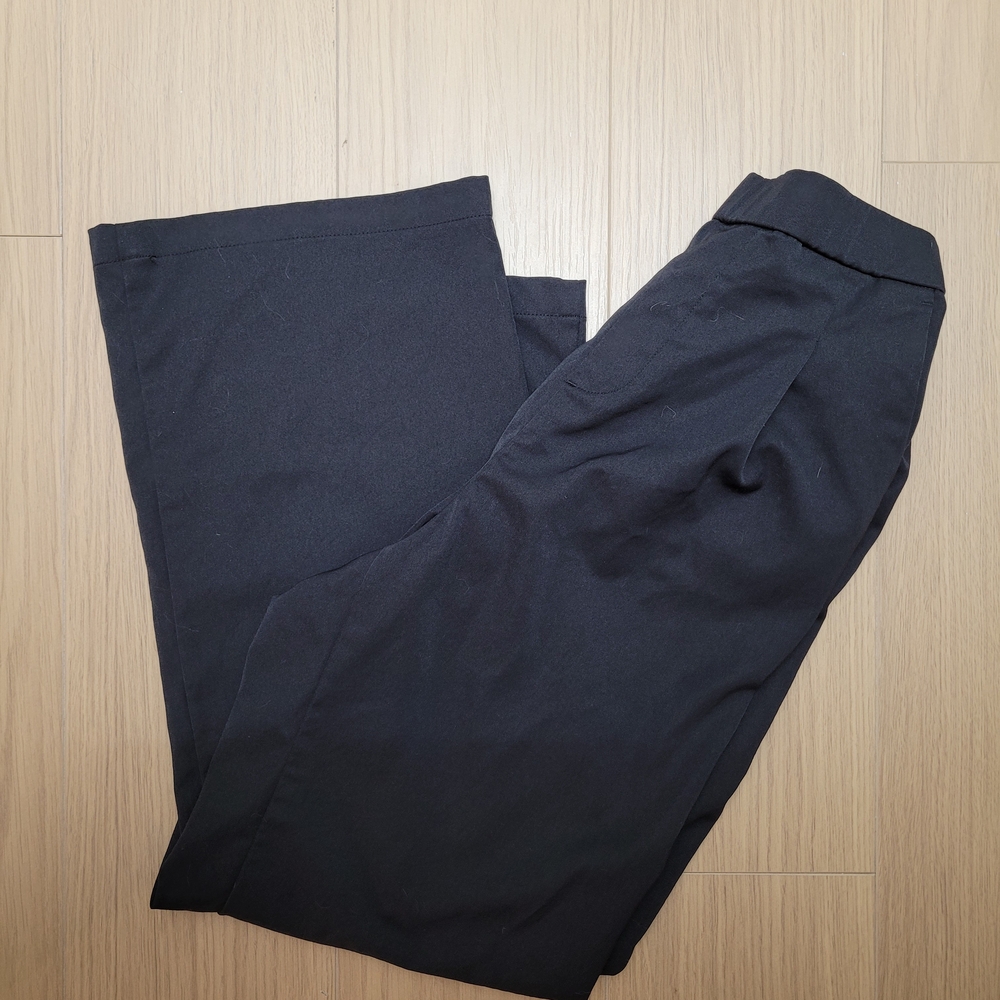 Muji Women's Black Wide Leg Pants